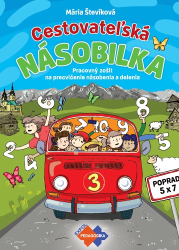 Książka Cestovateľská násobilka Mária Števíková