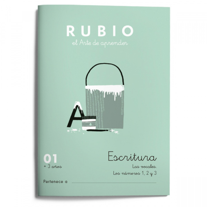 Kniha ESCRITURA RUBIO 01 