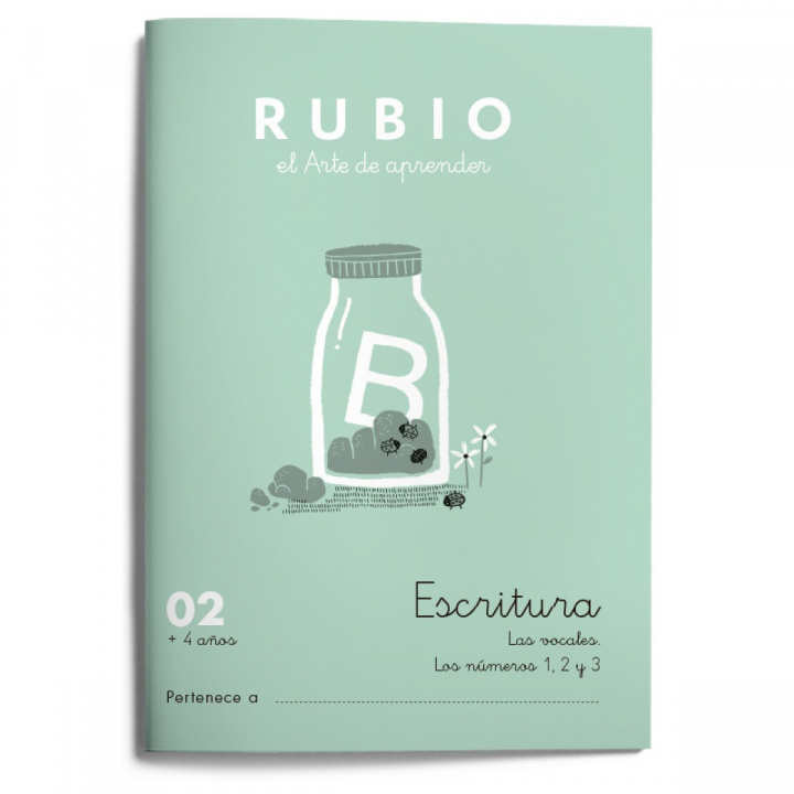 Könyv ESCRITURA RUBIO 02 