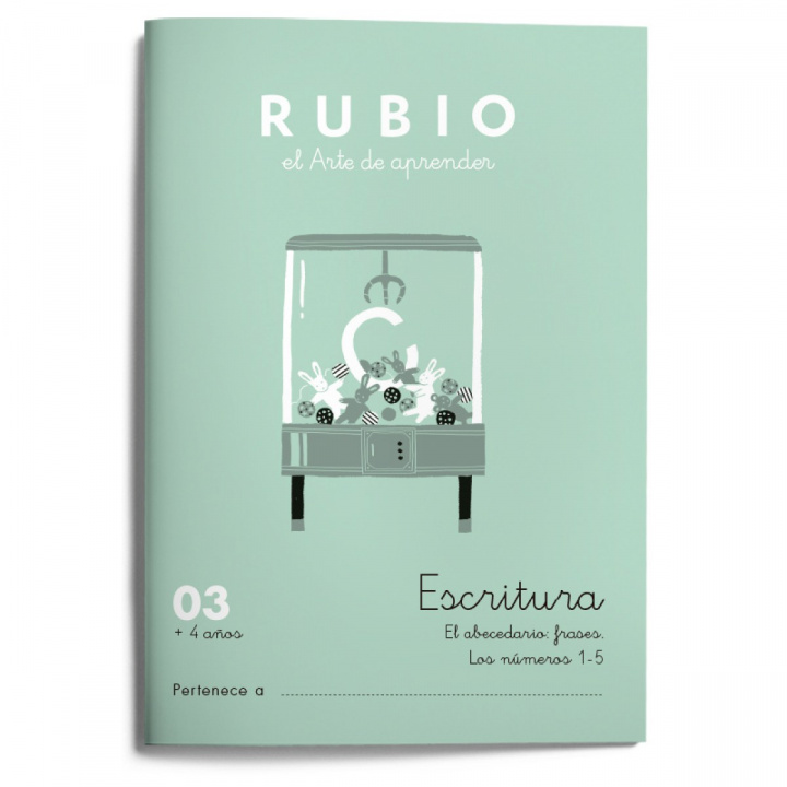 Книга ESCRITURA RUBIO 03 