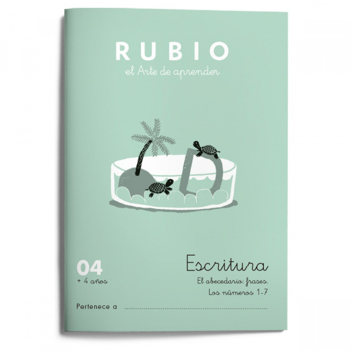 Kniha ESCRITURA RUBIO 04 
