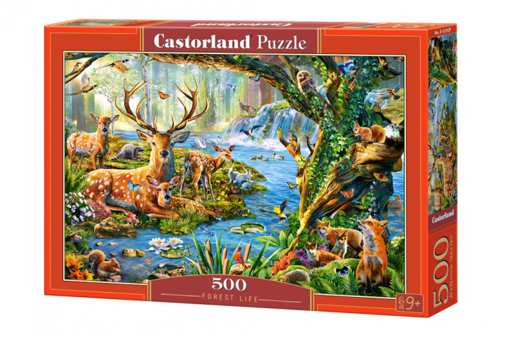 Carte Puzzle 500 Leśne życie B-52929 