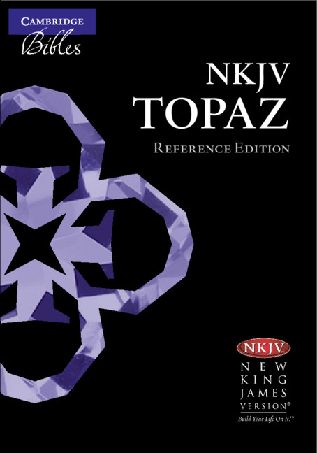 Könyv NKJV Topaz Reference Edition, Black Calfsplit Leather, Nk674: Xrl 