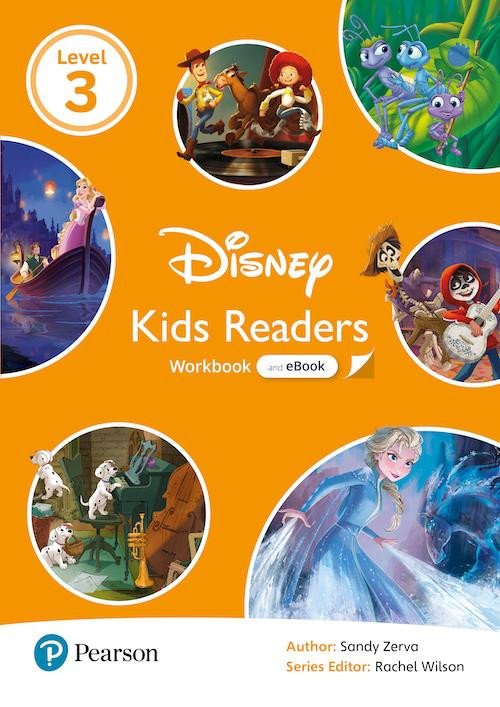 Könyv Level 3: Disney Kids Readers Workbook with eBook and Online Resources 