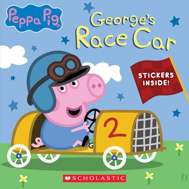 Kniha George's Race Car (Peppa Pig) Rebecca Gerlings