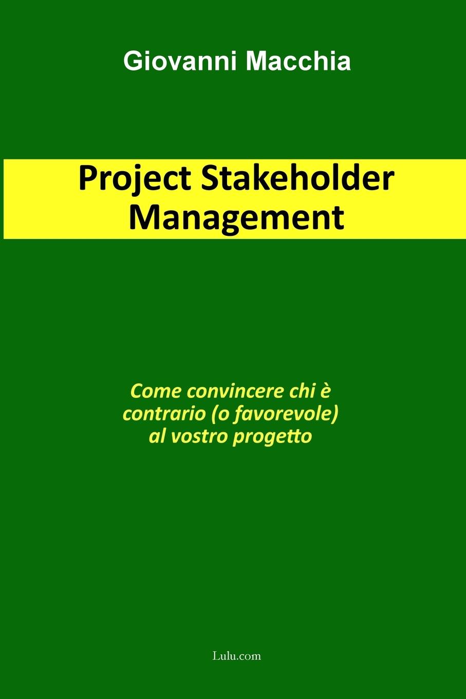 Buch Project Stakeholder Management Giovanni Macchia