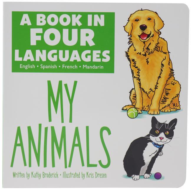 Kniha A Book in Four Languages: My Animals Kris Dresen