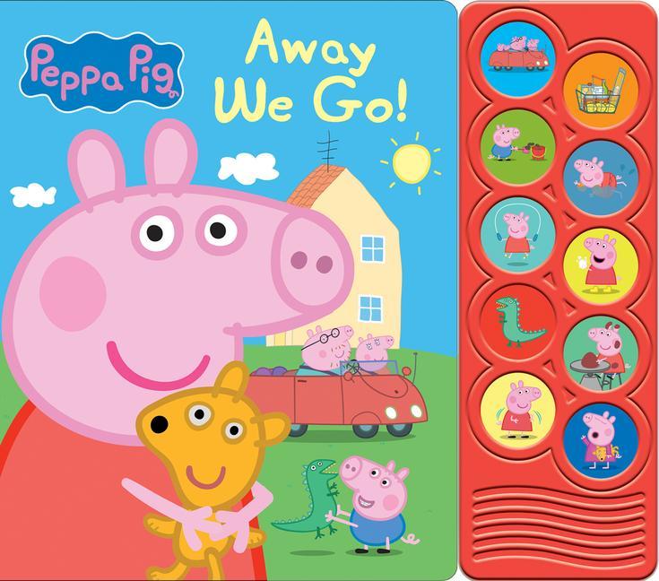 Könyv Peppa Pig: Away We Go! Sound Book Marit Skwish