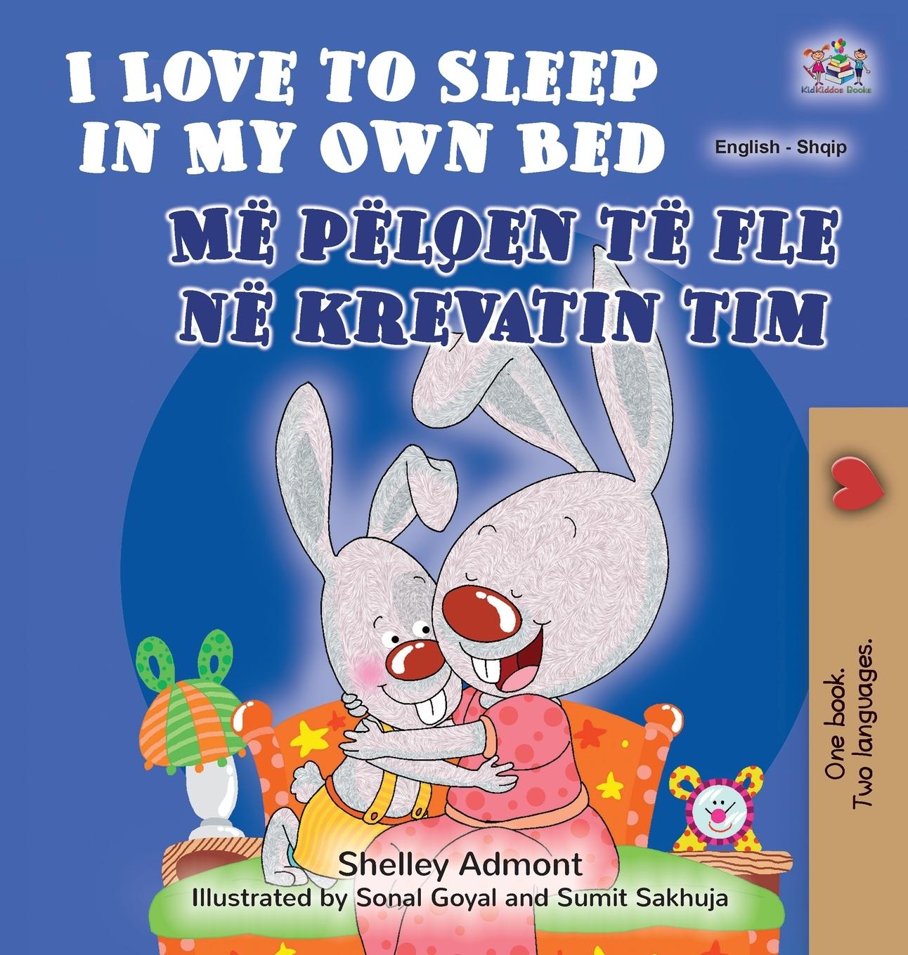 Kniha I Love to Sleep in My Own Bed (English Albanian Bilingual Book for Kids) Kidkiddos Books