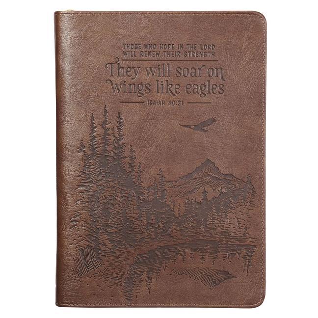 Carte Journal They Will Soar on Wing 