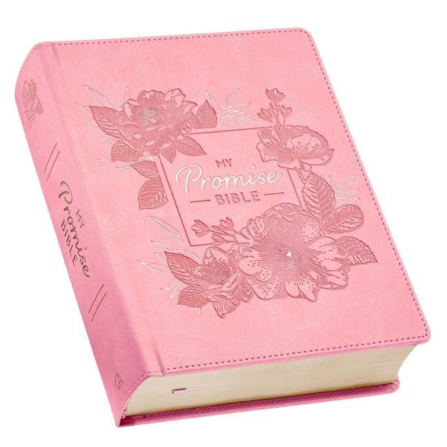 Kniha My Promise Bible Square Pink 