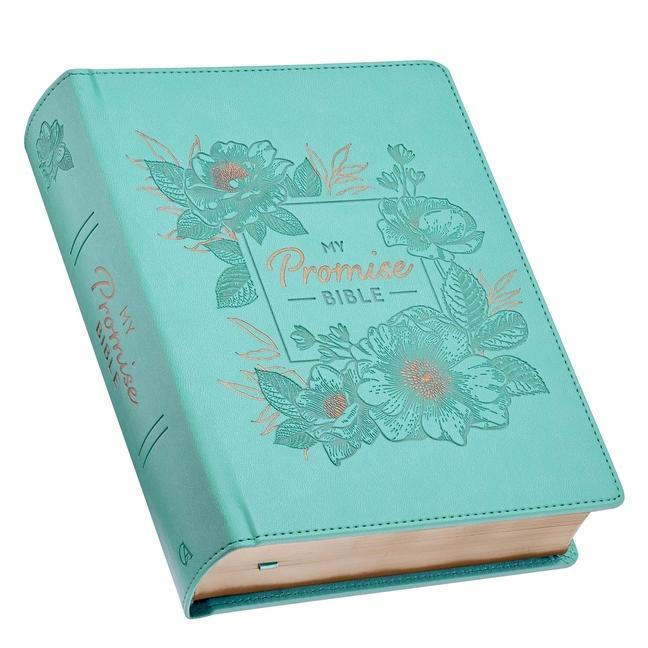 Knjiga My Promise Bible Square Teal 