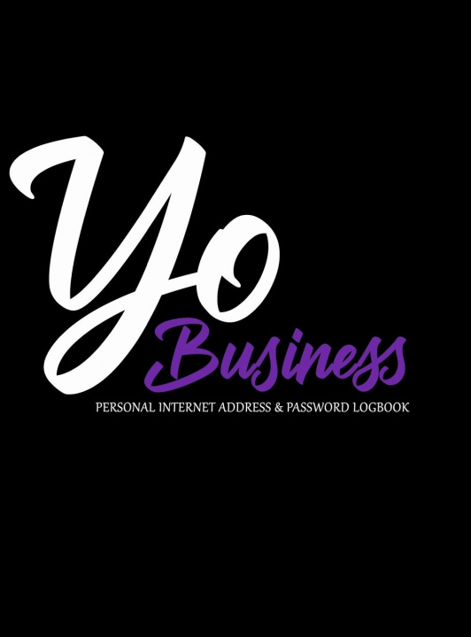 Knjiga Yo Business Personal Internet Address & Password Logbook Yodiva Denyse