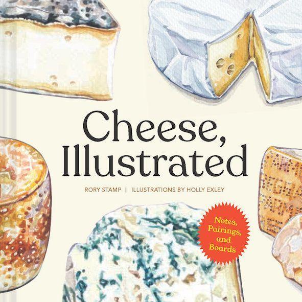 Книга Cheese, Illustrated Holly Exley