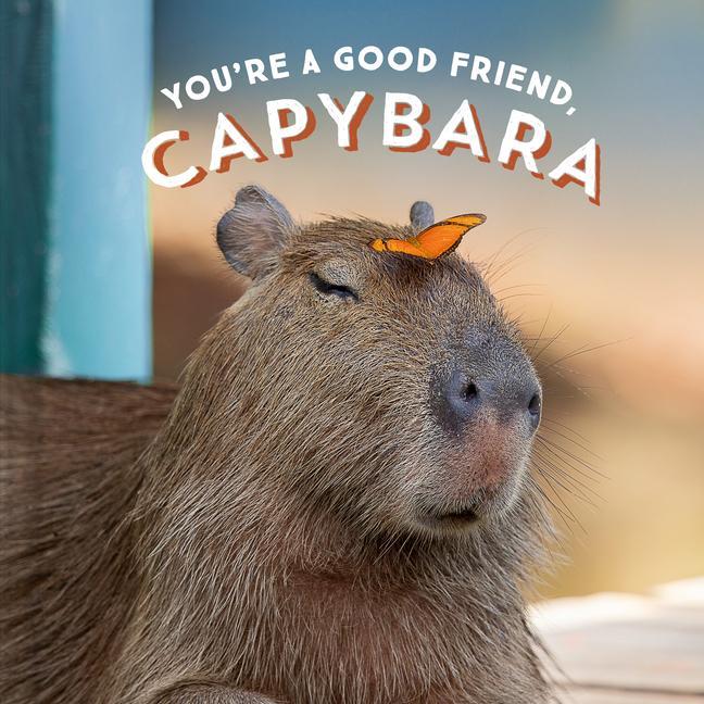 Kniha You're a Good Friend, Capybara 