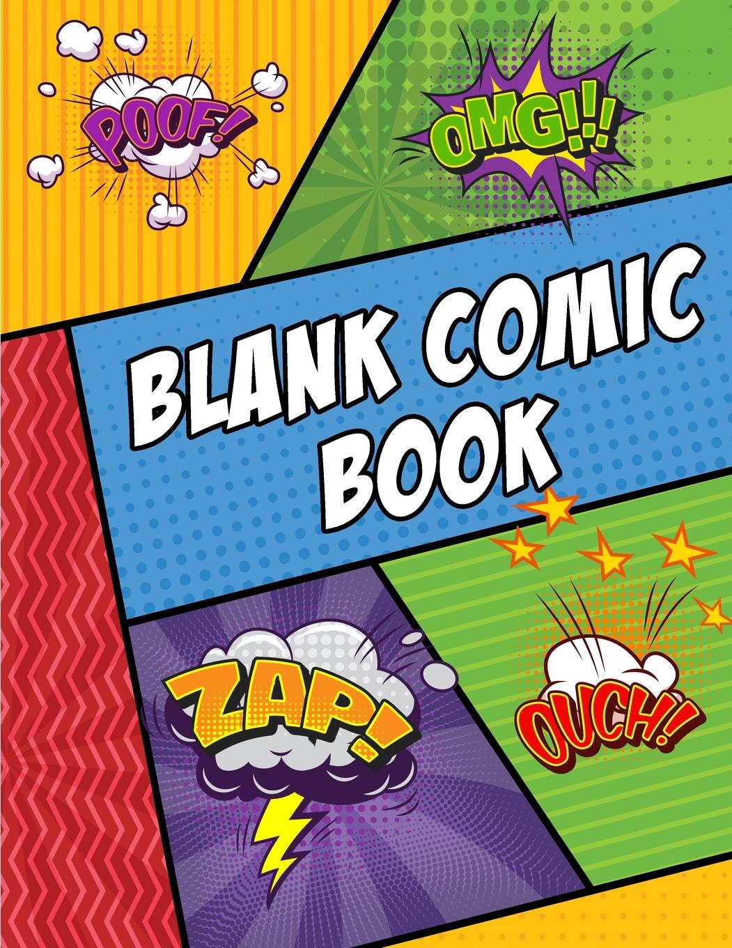 Könyv Blank Comic Book 