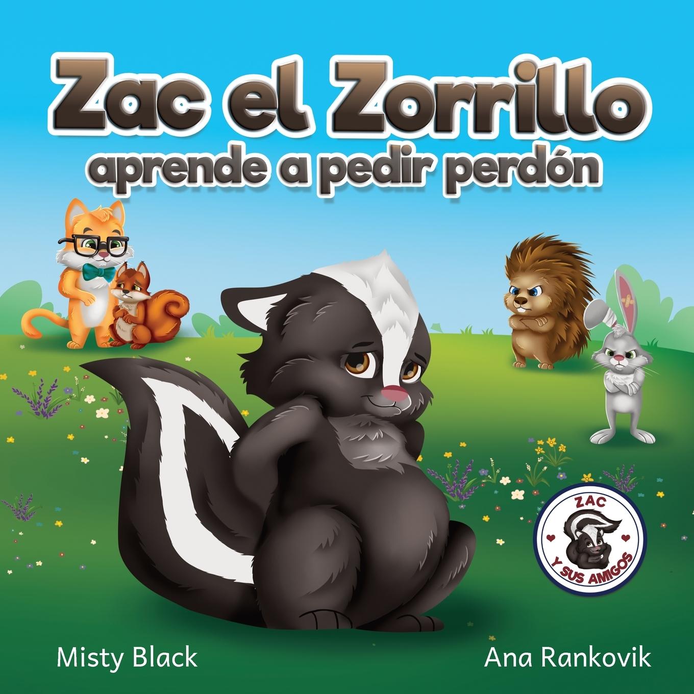 Kniha Zac el Zorrillo aprende a pedir perdon Ana Rankovic