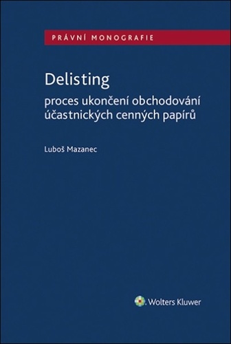 Könyv Delisting Luboš Mazanec