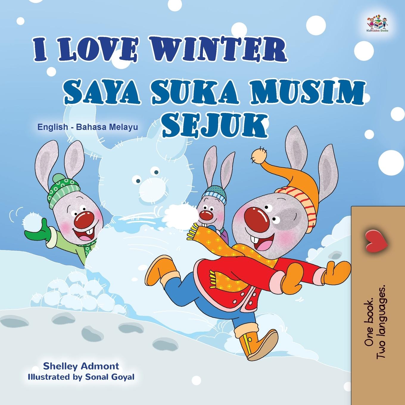 Kniha I Love Winter (English Malay Bilingual Book for Kids) Kidkiddos Books