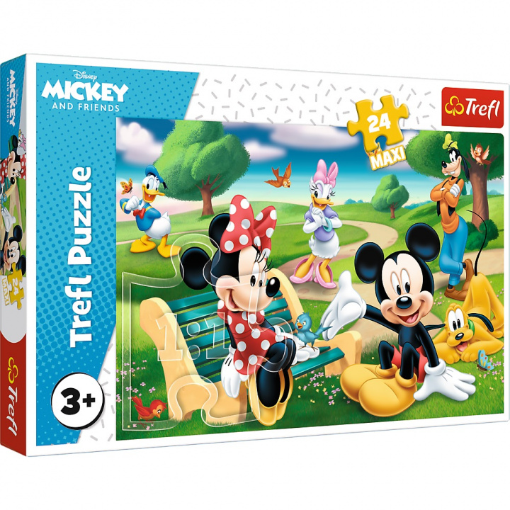 Játék Puzzle Mickey Mouse Mezi přáteli MAXI 