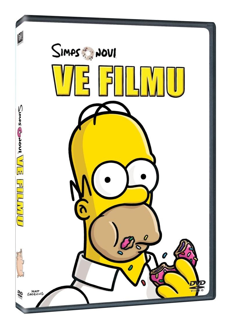 Video Simpsonovi ve filmu DVD 