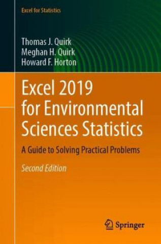 Book Excel 2019 for Environmental Sciences Statistics Meghan H. Quirk