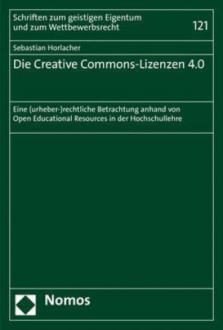 Kniha Die Creative Commons-Lizenzen 4.0 