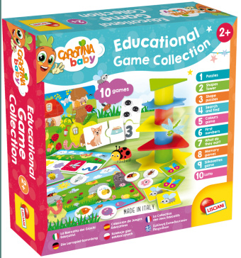 Game/Toy Carotina Baby Kolekcja gier edukacyjnych 