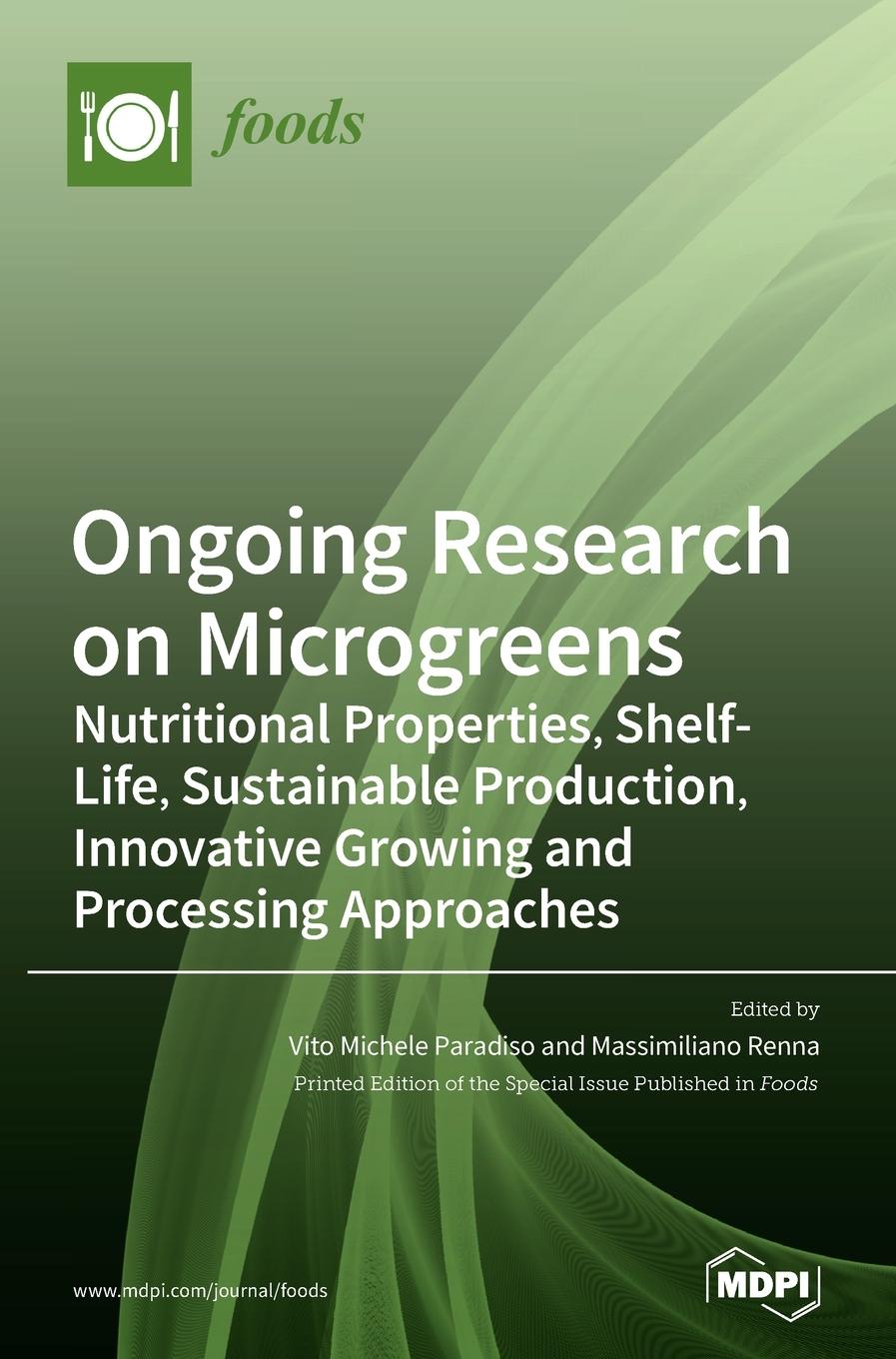 Kniha Ongoing Research on Microgreens 