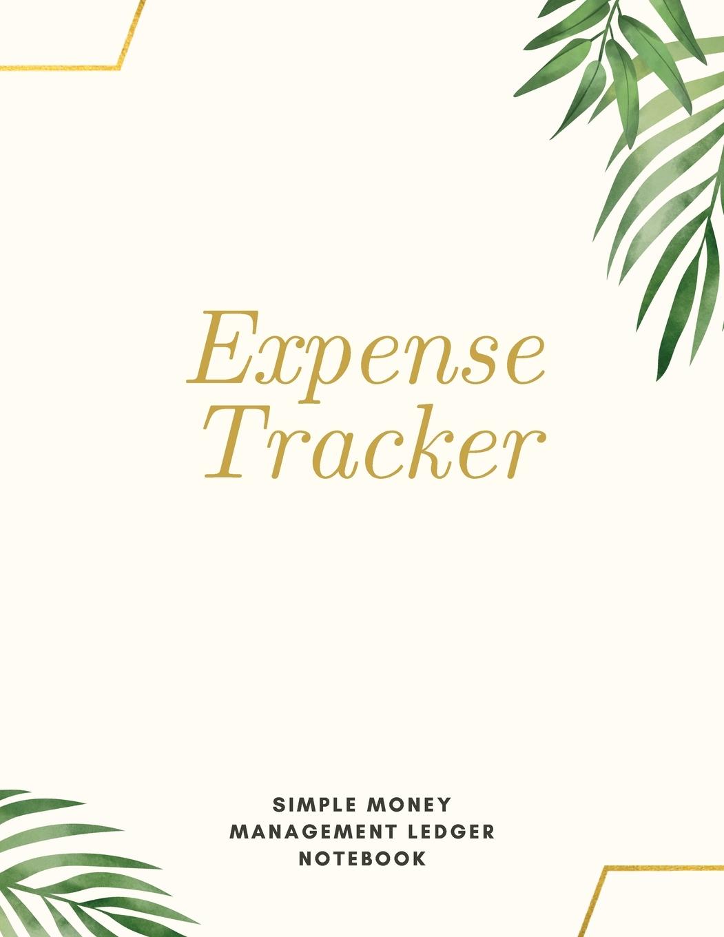 Книга Expense Tracker Simple Money Management Ledger Notebook 