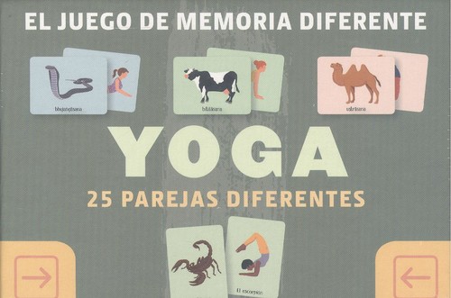 Carte El juego de memoria diferente yoga 