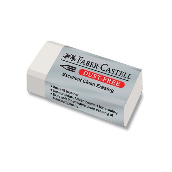 Papírenské zboží Faber-Castell - Pryž 807130 Dust-Free 