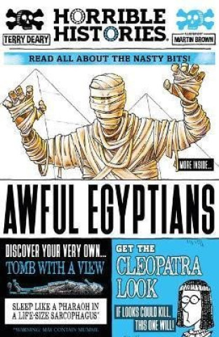 Książka Awful Egyptians Terry Deary