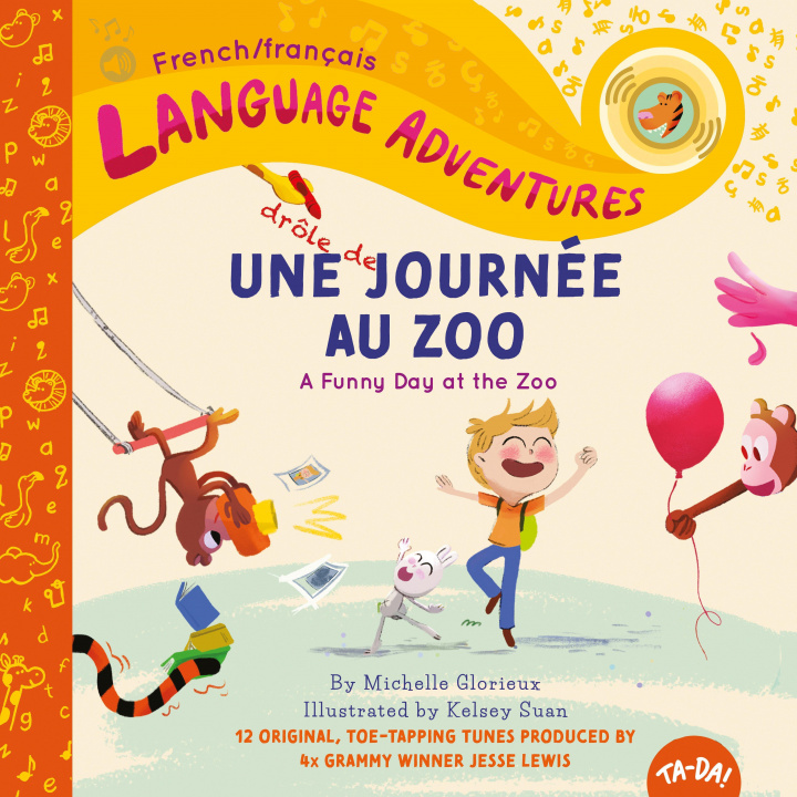 Kniha Une drole de journee au zoo (A Funny Day at the Zoo, French / francais language) Kelsey Suan