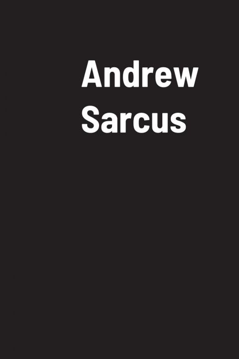 Knjiga Andrew Sarcus John Parker