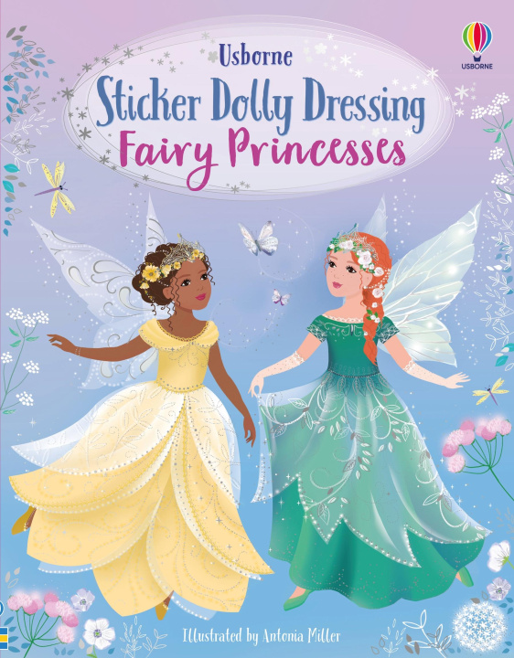 Carte Sticker Dolly Dressing Fairy Princesses Fiona Watt