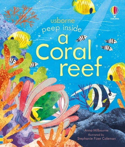 Książka Peep inside a Coral Reef Anna Milbourne