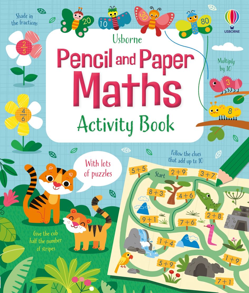 Book Pencil and Paper Maths 