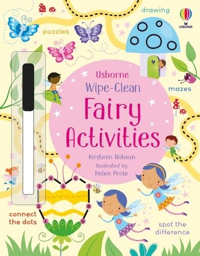 Kniha Wipe-Clean Fairy Activities Kirsteen Robson