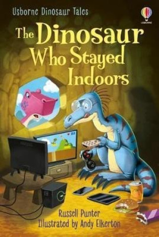 Carte Dinosaur who Stayed Indoors RUSSELL PUNTER