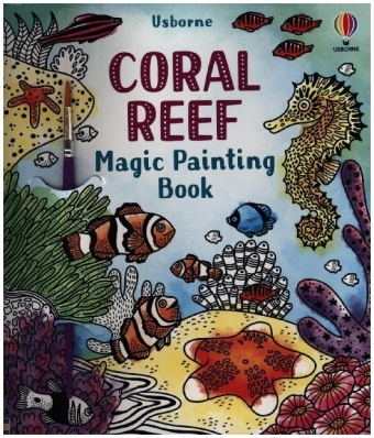 Book Coral Reef Magic Painting Book TBC