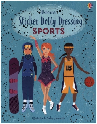 Kniha Sticker Dolly Dressing Sports Fiona Watt