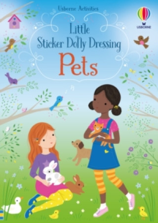 Kniha Little Sticker Dolly Dressing Pets Fiona Watt