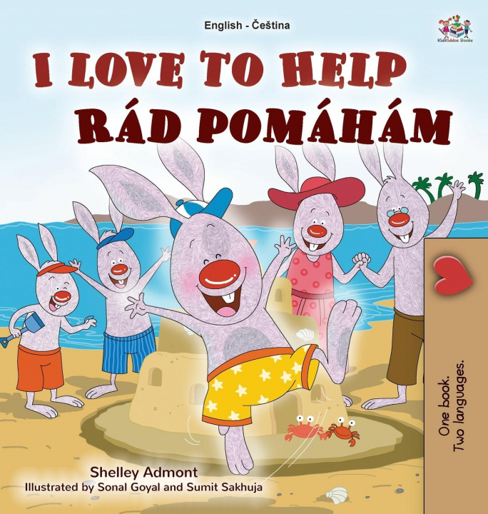Könyv I Love to Help (English Czech Bilingual Book for Kids) Kidkiddos Books