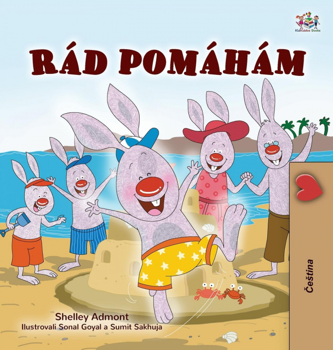 Carte I Love to Help (Czech Children's Book) Kidkiddos Books