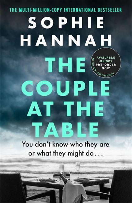 Book Couple at the Table SOPHIE HANNAH