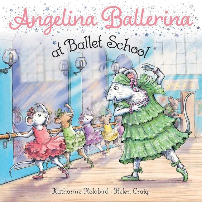Книга Angelina Ballerina at Ballet School Katharine Holabird