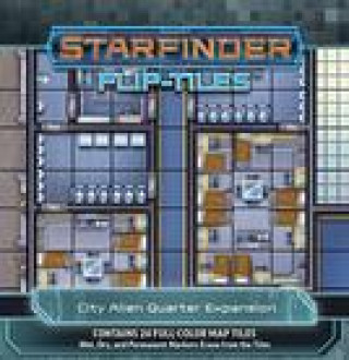 Gra/Zabawka Starfinder Flip-Tiles: City Alien Quarter Expansion Jason Engle