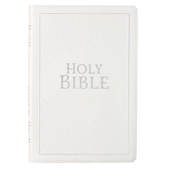 Carte KJV Thinline White Wedding Bible 