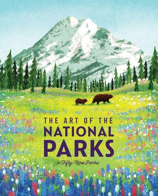 Carte Art of the National Parks 